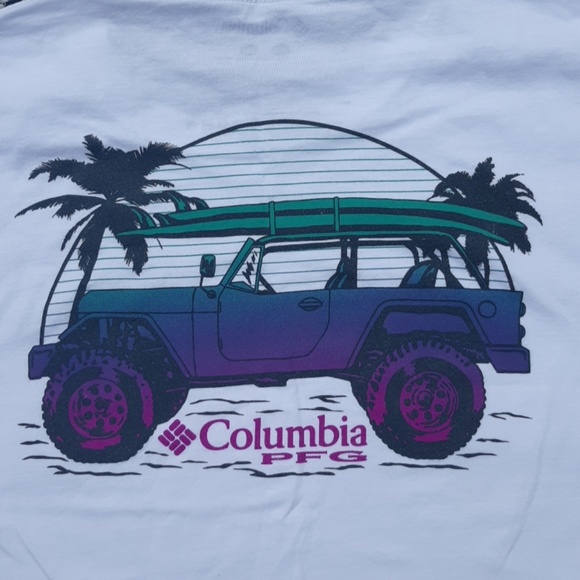 COLUMBIA PFG JEEP SHIRT